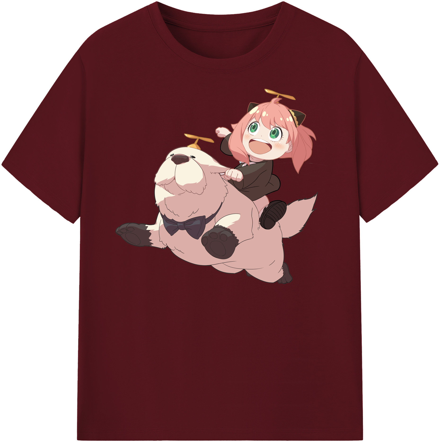 （画像用） SPY×FAMILY间谍家家酒 綿100％半袖Tシャツ（フロントプリント）